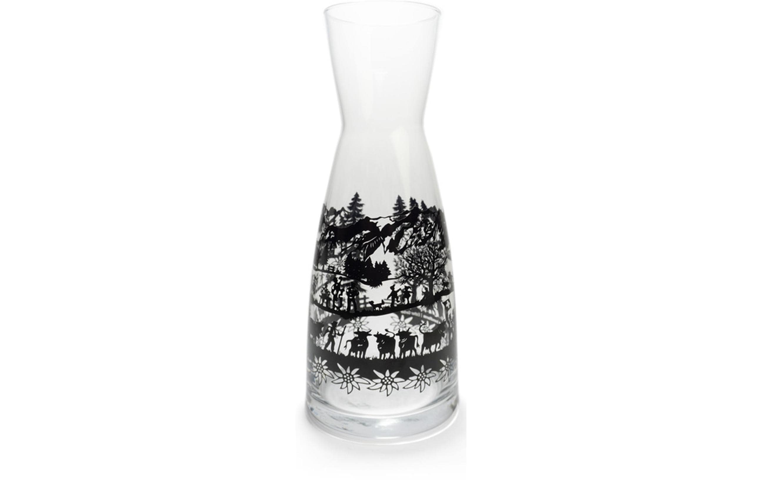 Trendform Glaskaraffe 1L Swiss Tradition