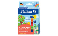 Pelikan | Nakiplast Wachsknete | 7 Farben