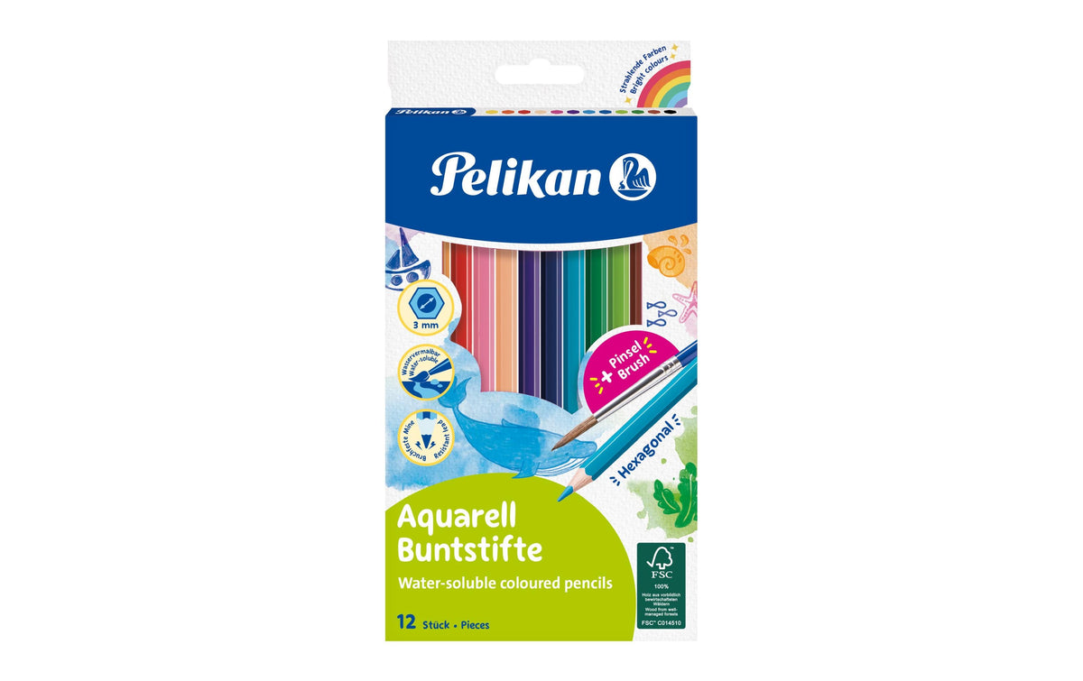 Pelikan Buntstifte Aquarell