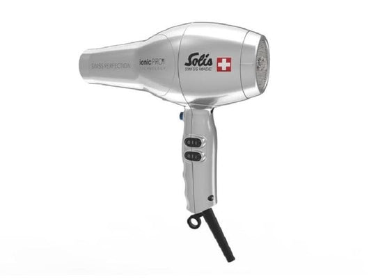 Solis | Haartrockner Swiss Perfection 360º | silber, 360º ionicPRO, Typ 440