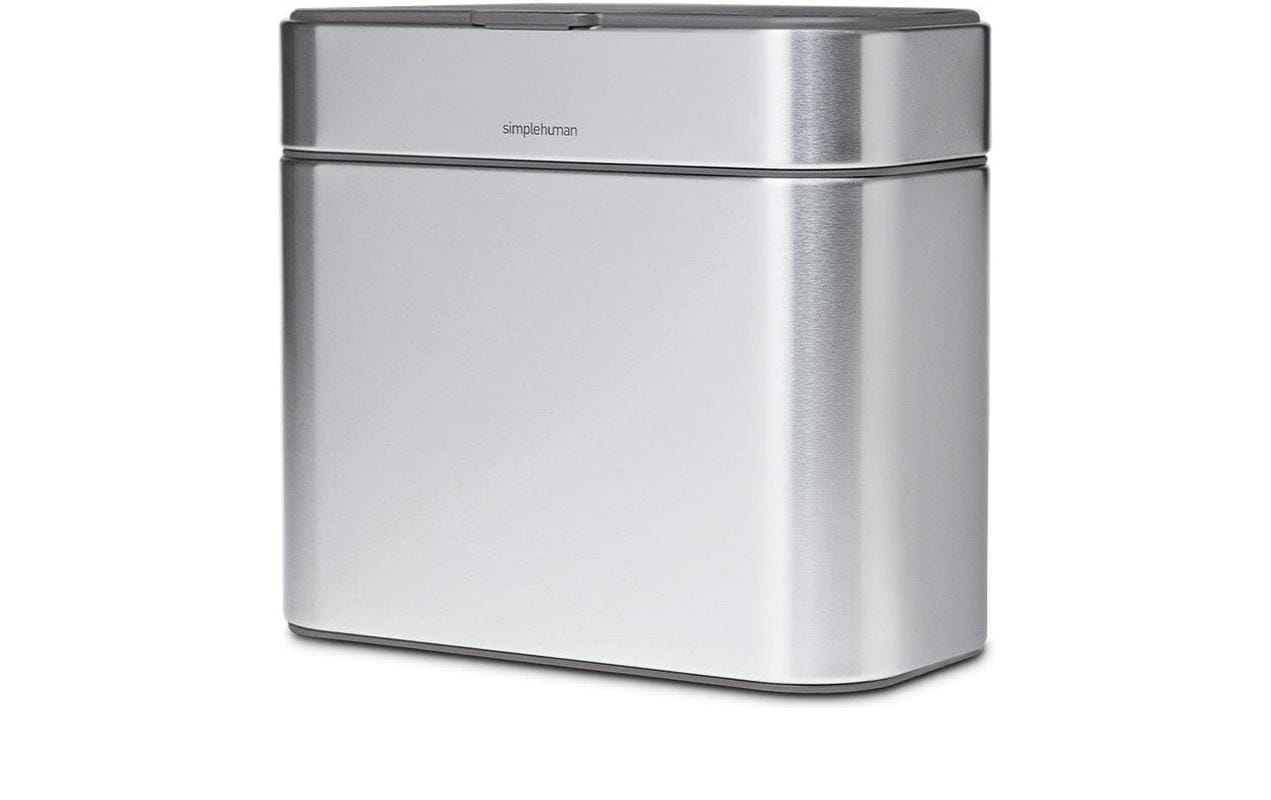 Simplehuman, Komposteimer Caddy 4 l, Silber