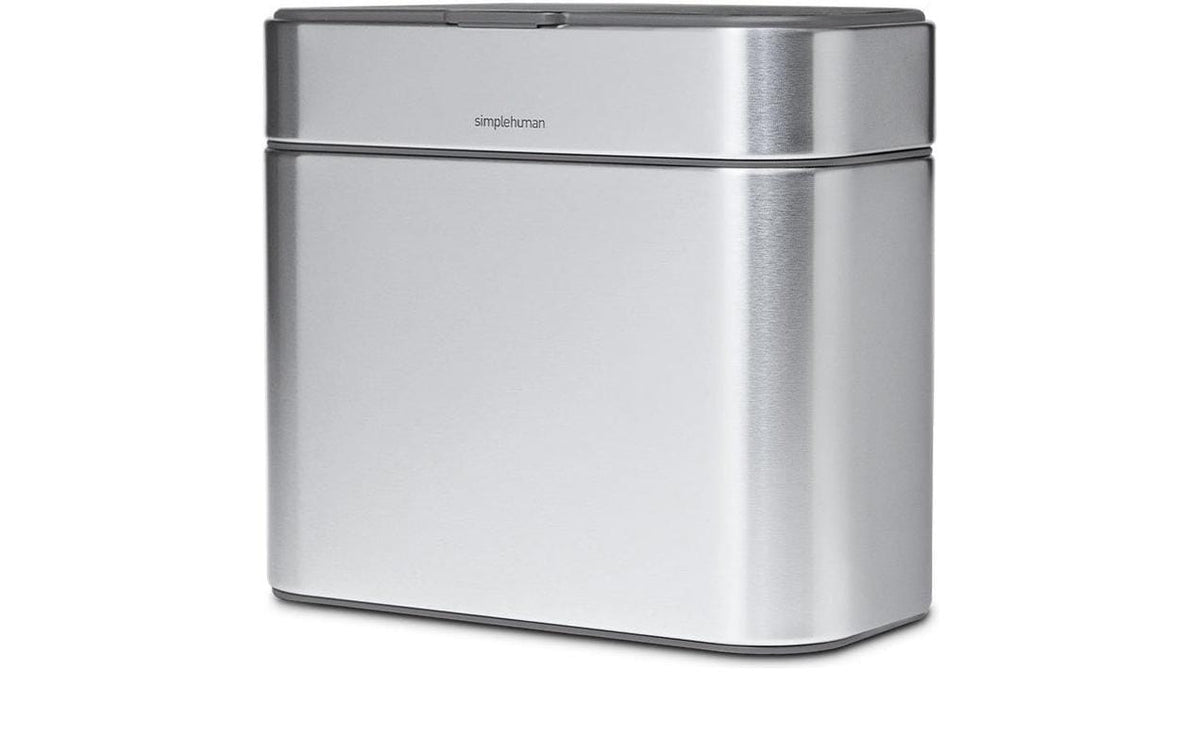 Simplehuman, Komposteimer Caddy 4 l, Silber