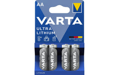 VARTA Lithium Batterie AA, 1.5V, 4Stk