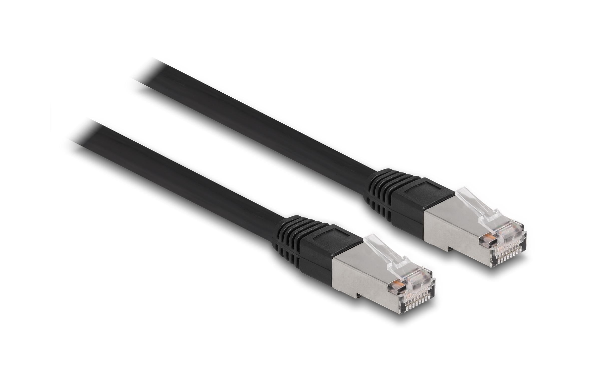 Delock, Patchkabel Outdoor Cat 6A, S/FTP, 2