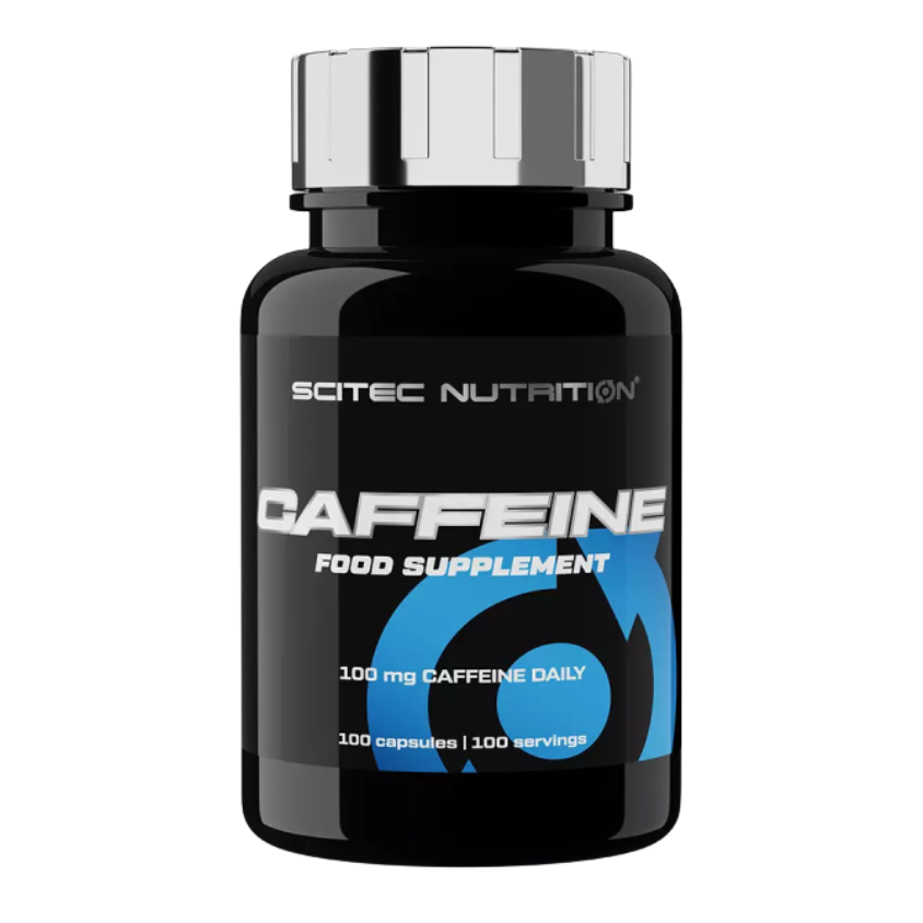Scitec Nutrition Caféine en Gélules (100 Gélules à 100MG)