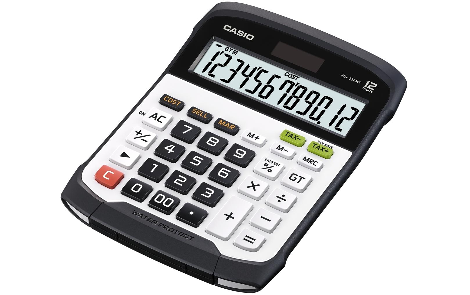 Casio Taschenrechner CS-WD-320MT schwarz