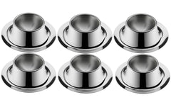 WMF | Eierbecher 6er Set | Cromargan® Edelstahl Rostfrei 18/10