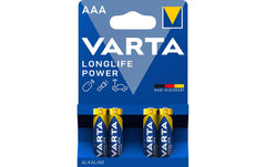 VARTA Longlife Power AAA, 1.5V, 4Stk