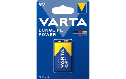VARTA Batterie Longlife Power 9V, 1Stk