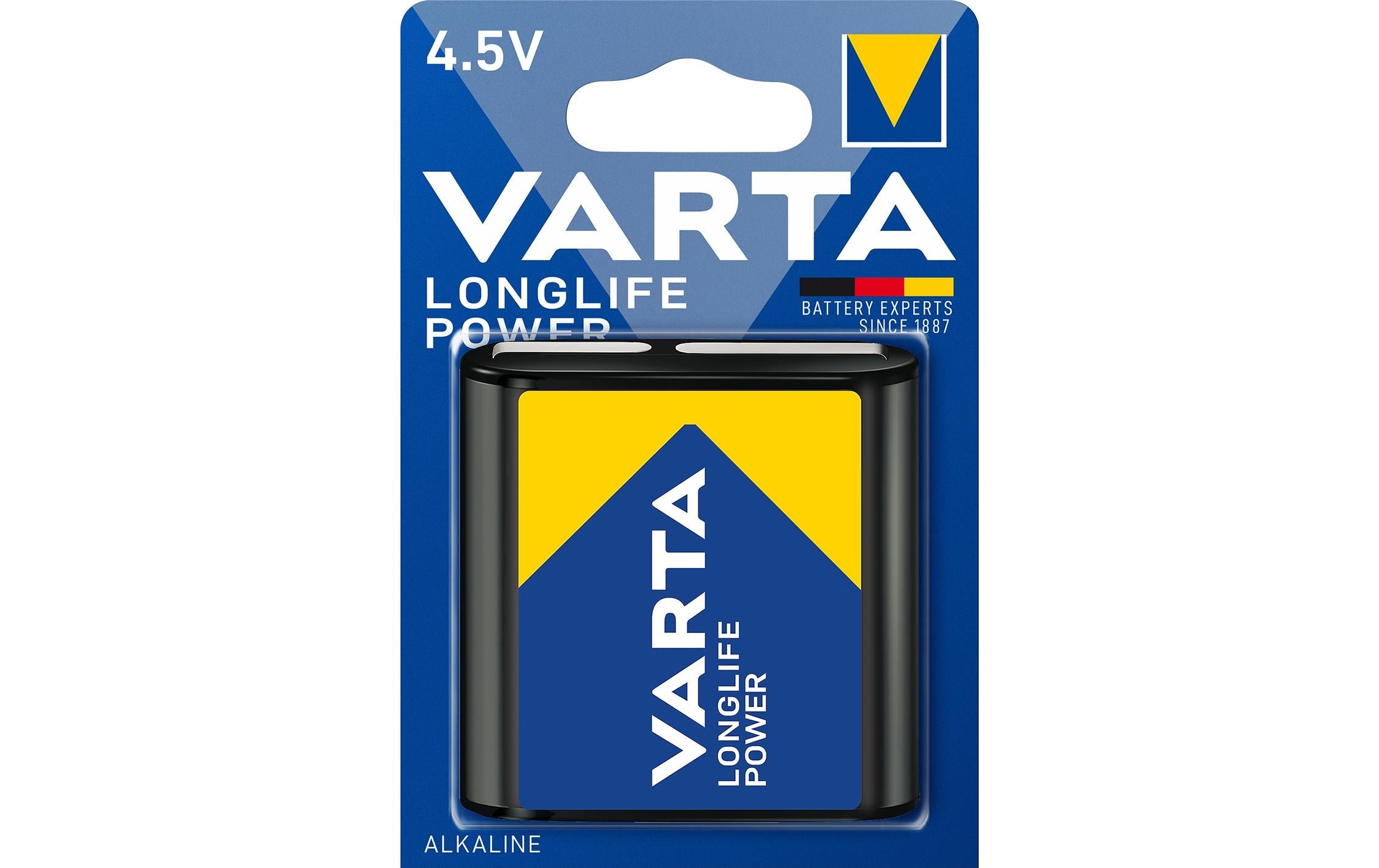 VARTA Batterie Longlife Power 4.5V, 1Stk