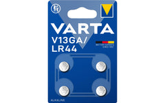 Varta, Knopfzelle V13GA / LR44 , 4 Stück