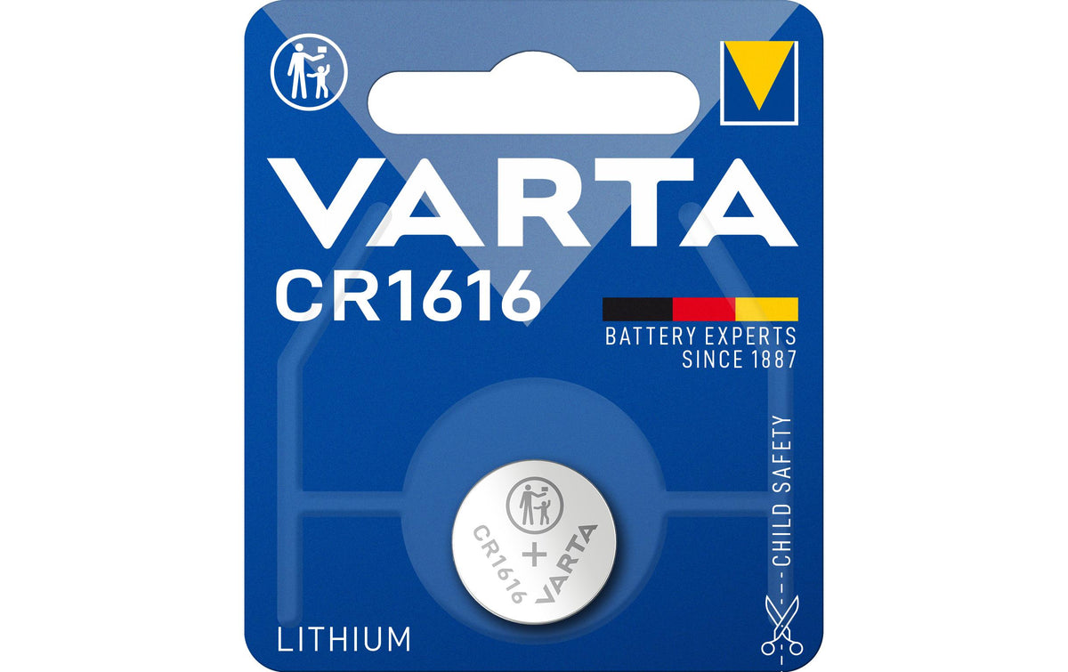 VARTA Knopfzelle CR1616, 3.0V, 1Stk