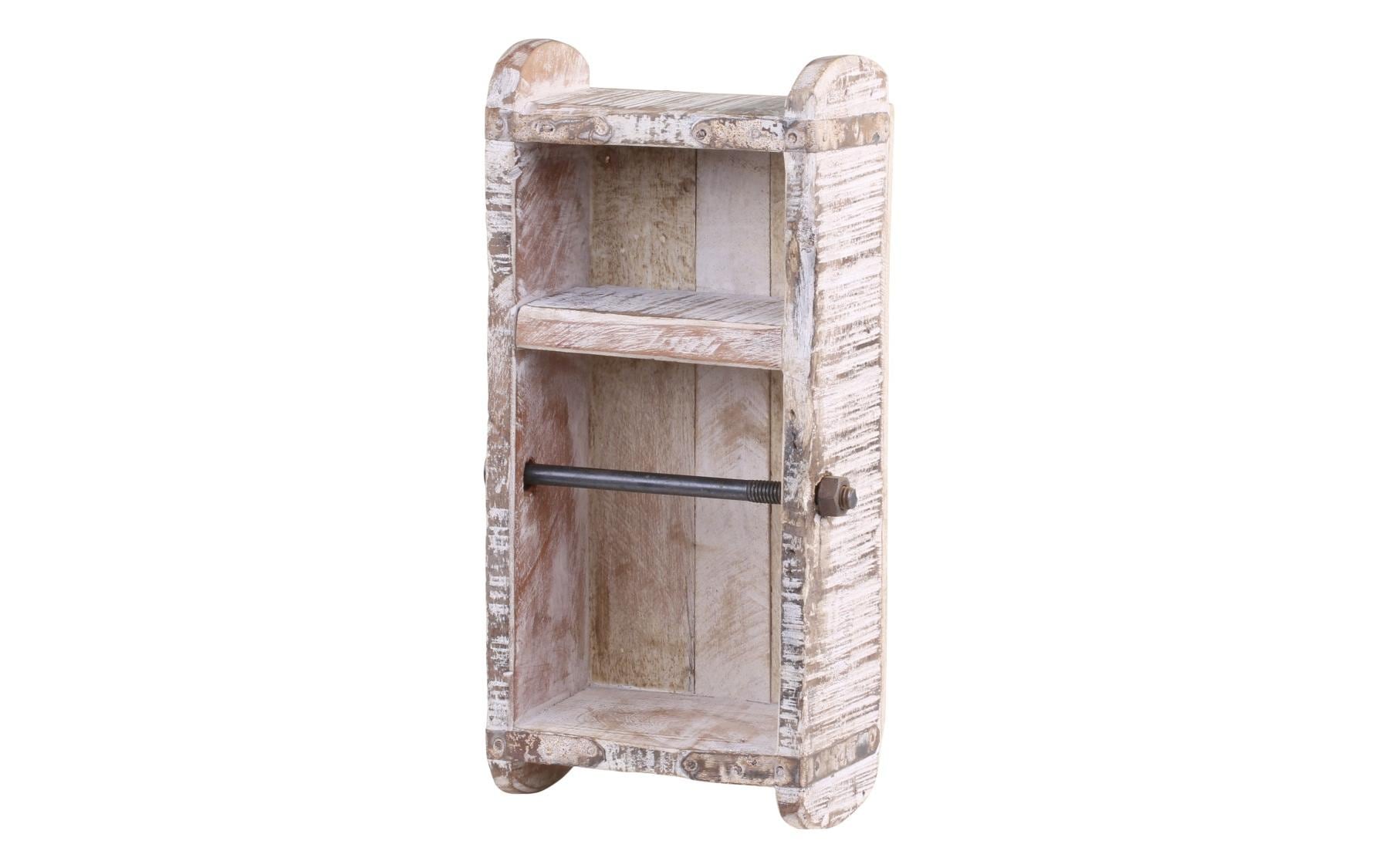 Chic Antique WC-Papierhalterung,Backsteinfo