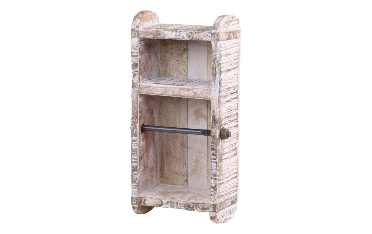 Chic Antique WC-Papierhalterung,Backsteinfo
