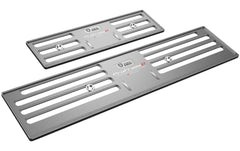 ProFrame 2, Nummernrahmen Set,Aluminium
