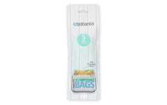 Brabantia | PerfectFit Kehrichtsack Kompost | 10 Stück pro Rolle, Grösse S, 6 Liter