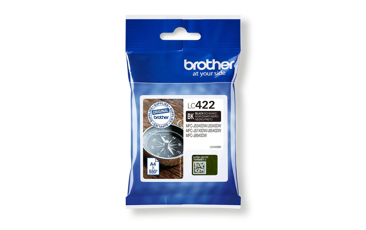 Brother, Tinte LC-422BK Black