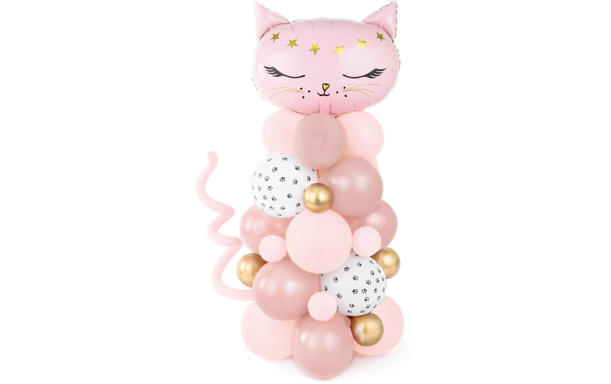 Partydeco Ballon Strauss Katze