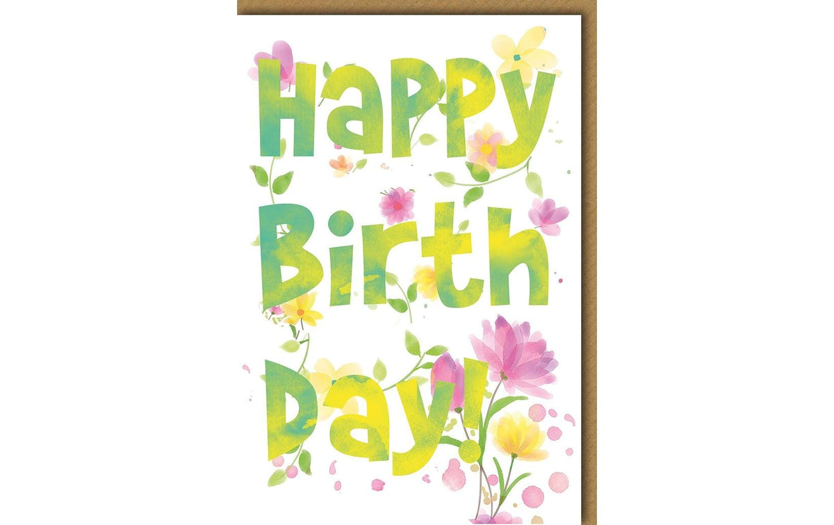 B+C Glückwunschkarte Geburtstag