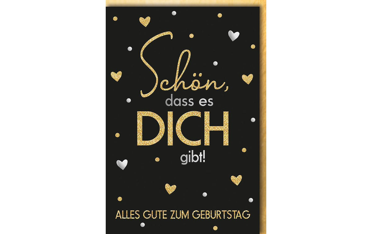 B+C Glückwunschkarte Geburtstag