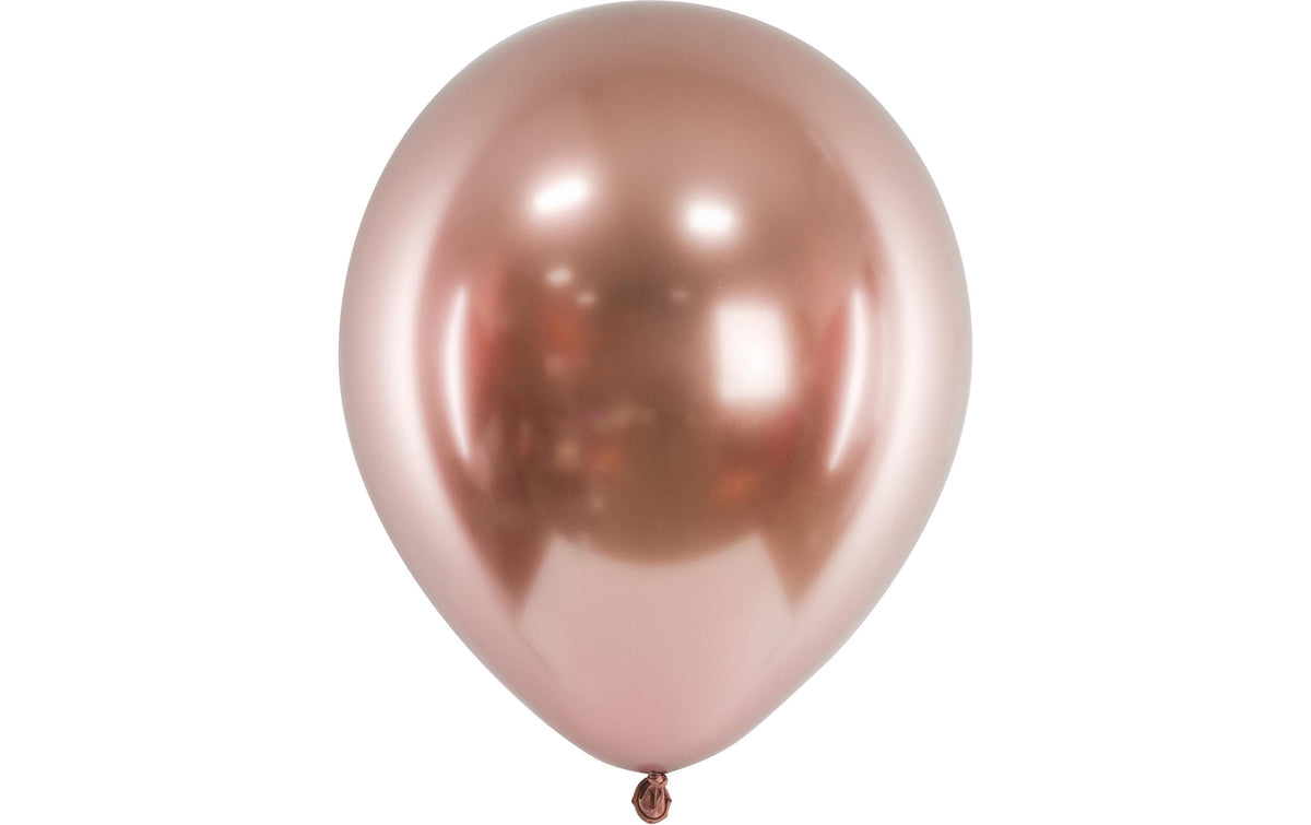 Partydeco Ballons Uni Glossy Mittel