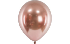 Partydeco Ballons Uni Glossy Mittel