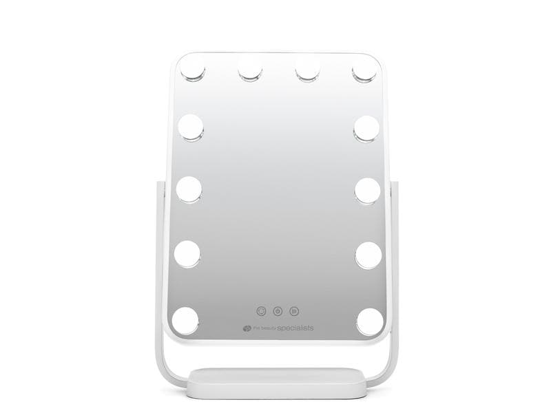 Rio | Large Hollywood Glamour Kosmetikspiegel | weiss