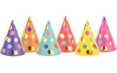 Partydeco Partyhut gepunktet