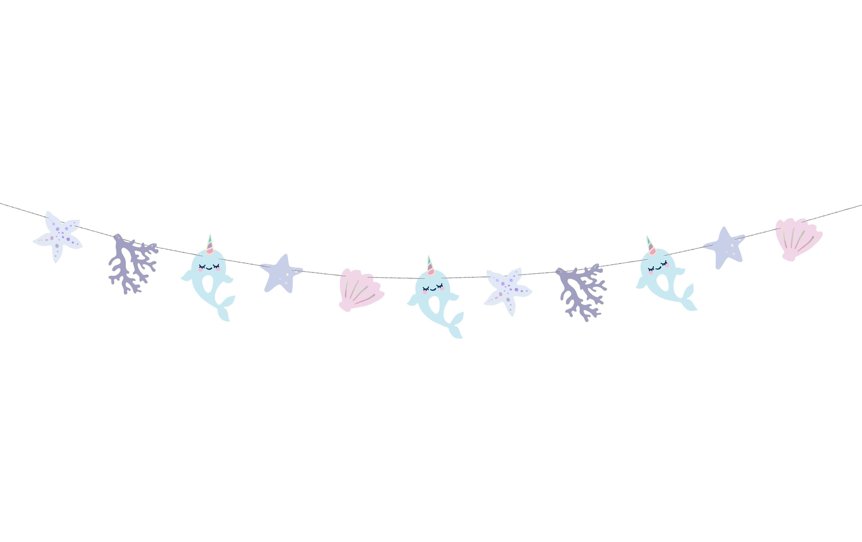 Partydeco Girlande Wal