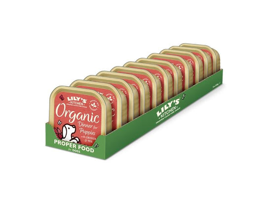 Lily's Kitchen | Lilys Kitchen BIO Nassfutter Puppy | Bio Huhn, 11x150g