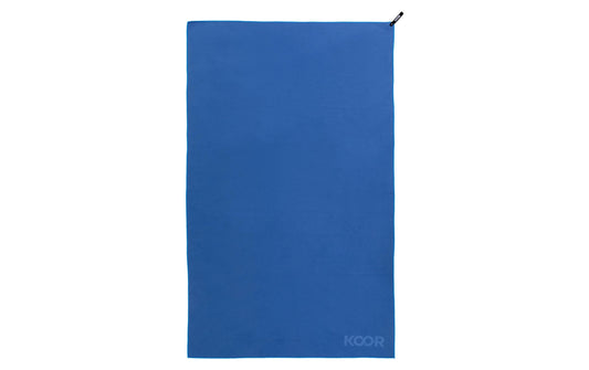 KOOR, Badetuch Silva Onda Blu L 80 x 130 cm