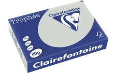 Clairefontaine | Kopierpapier Trophée | A4, 80 g/m², Grau, 500 Blatt