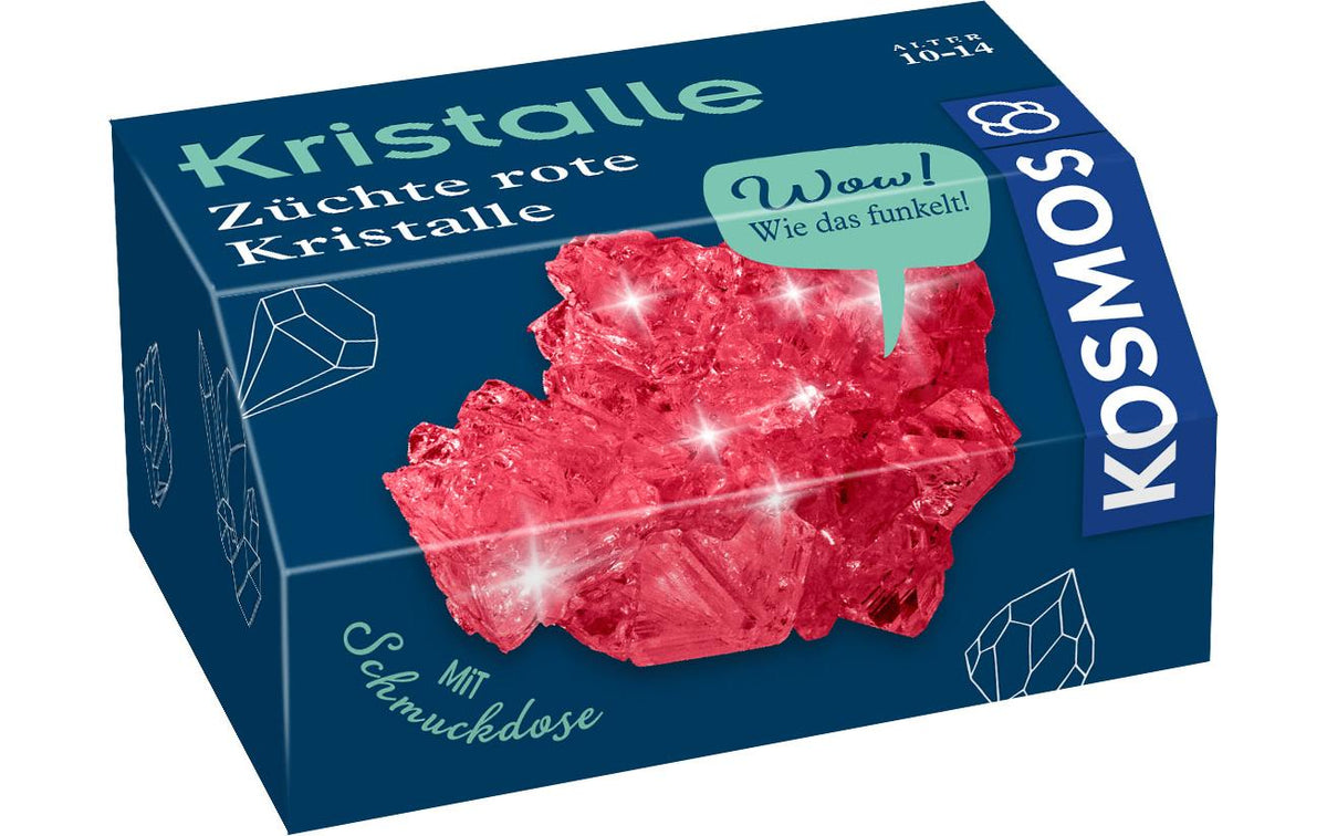 Rote Kristalle selbst züchten