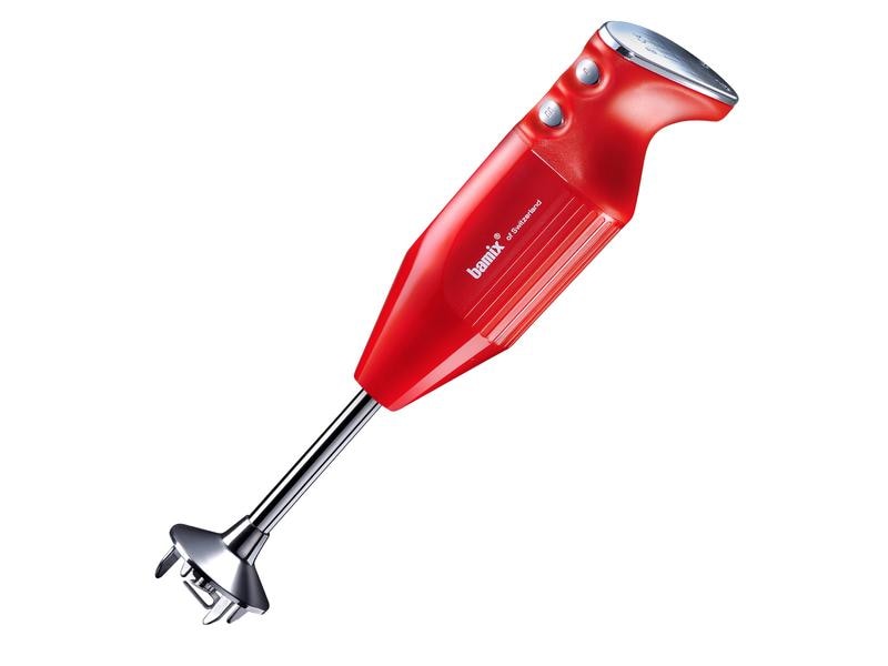 Bamix | Stabmixer M250 Prime C rot chrom | 250W, 2 Stufentechnik, 19'000 U/min