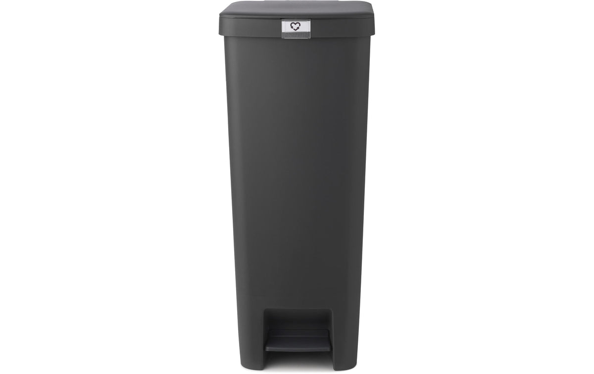 Brabantia, Abfalleimer StepUp 40 l, Dunkelg