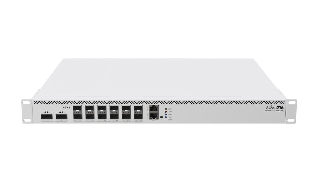 MikroTik CCR2216-1G-12XS-2XQ: Cloud Router