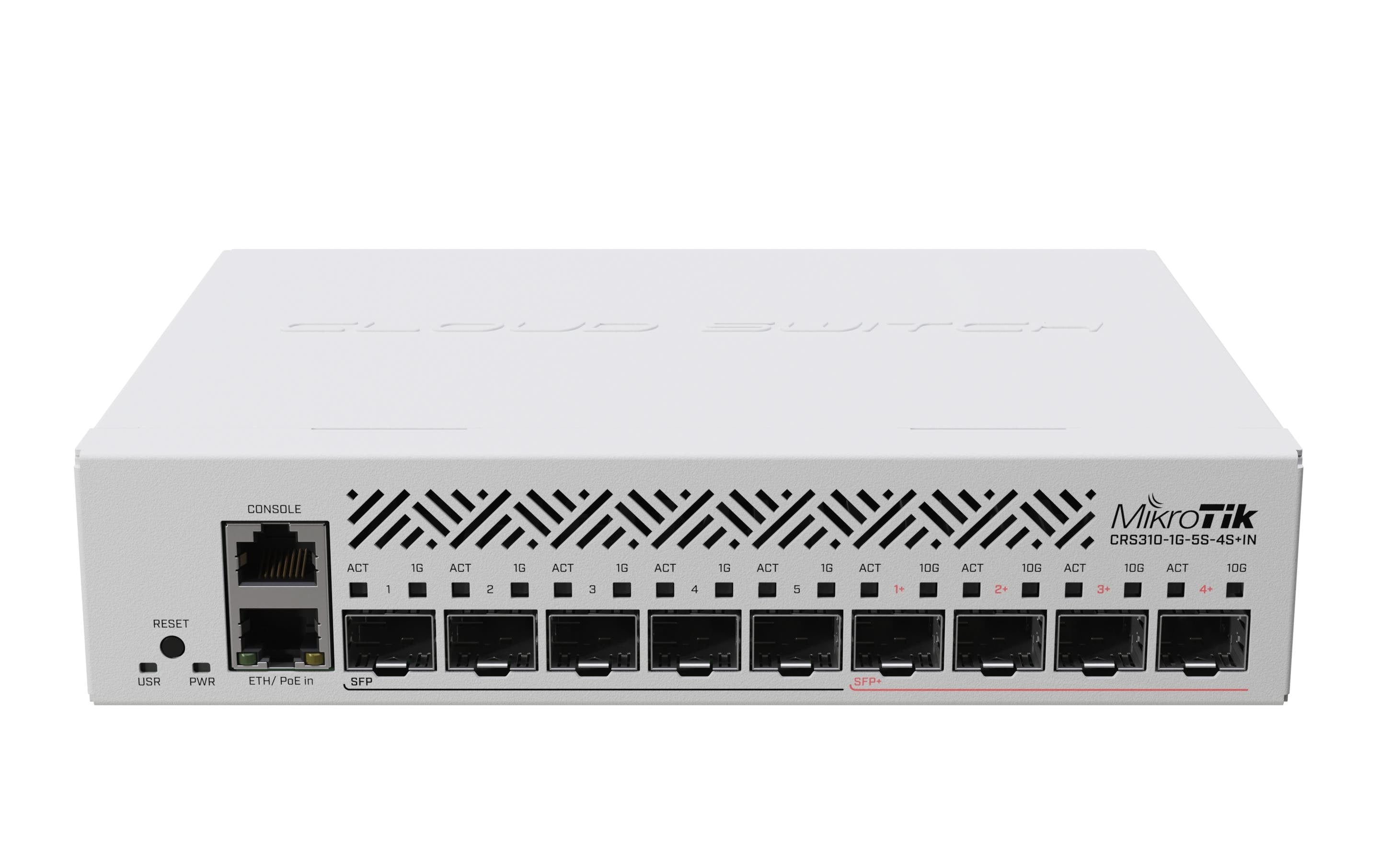 MikroTik CRS310-1G-5S-4S+IN: SFP Switch