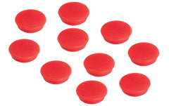 Franken, Haftmagnet Ø 24 mm, 10 Stück, Rot