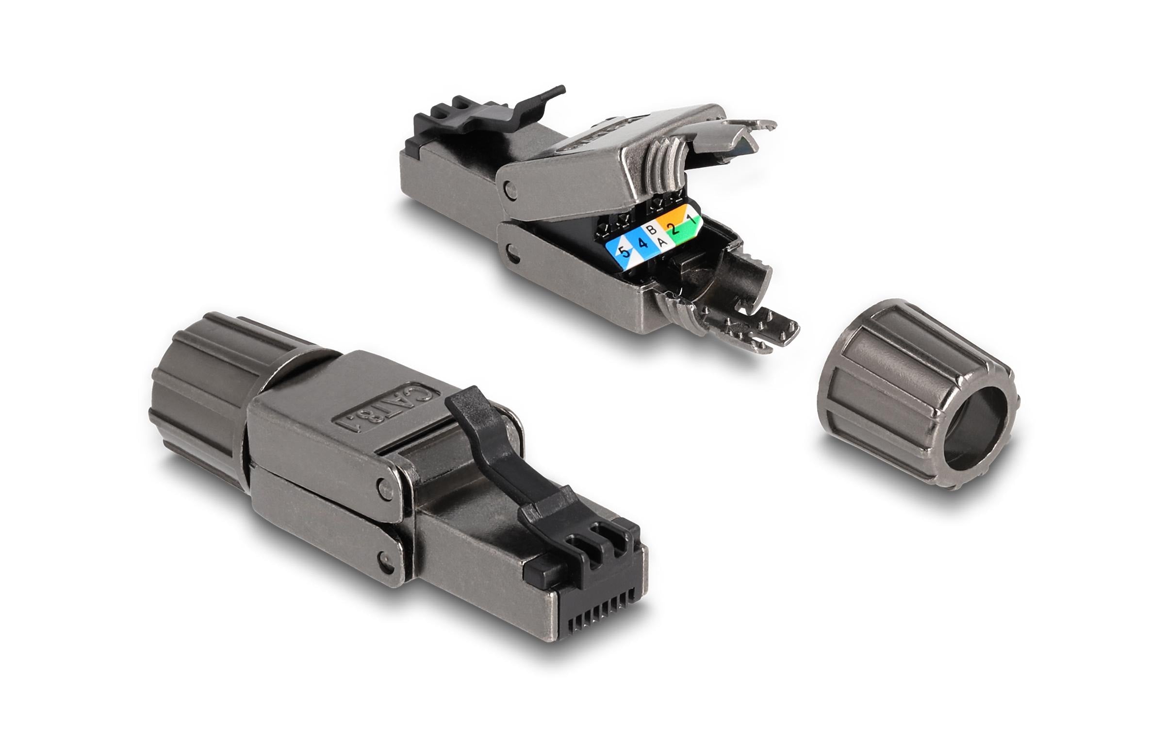 Delock RJ45 Stecker, Cat.8.1 STP