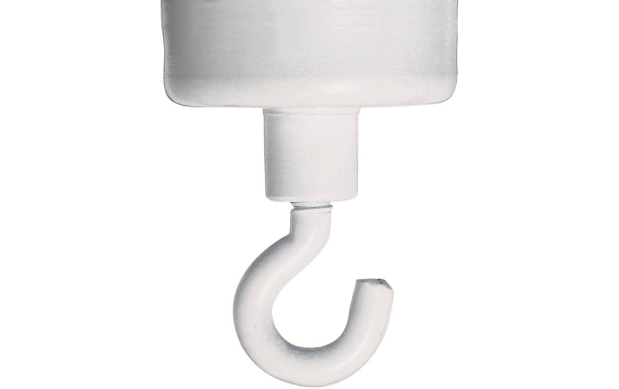 FRANKEN Hakenmagnet, 37 mm, weiss