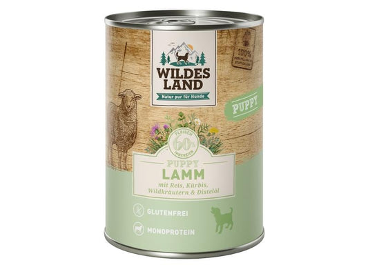 Wildes Land | Wildesland Dog Puppy Lamm & Kürbis & Reis | 400g