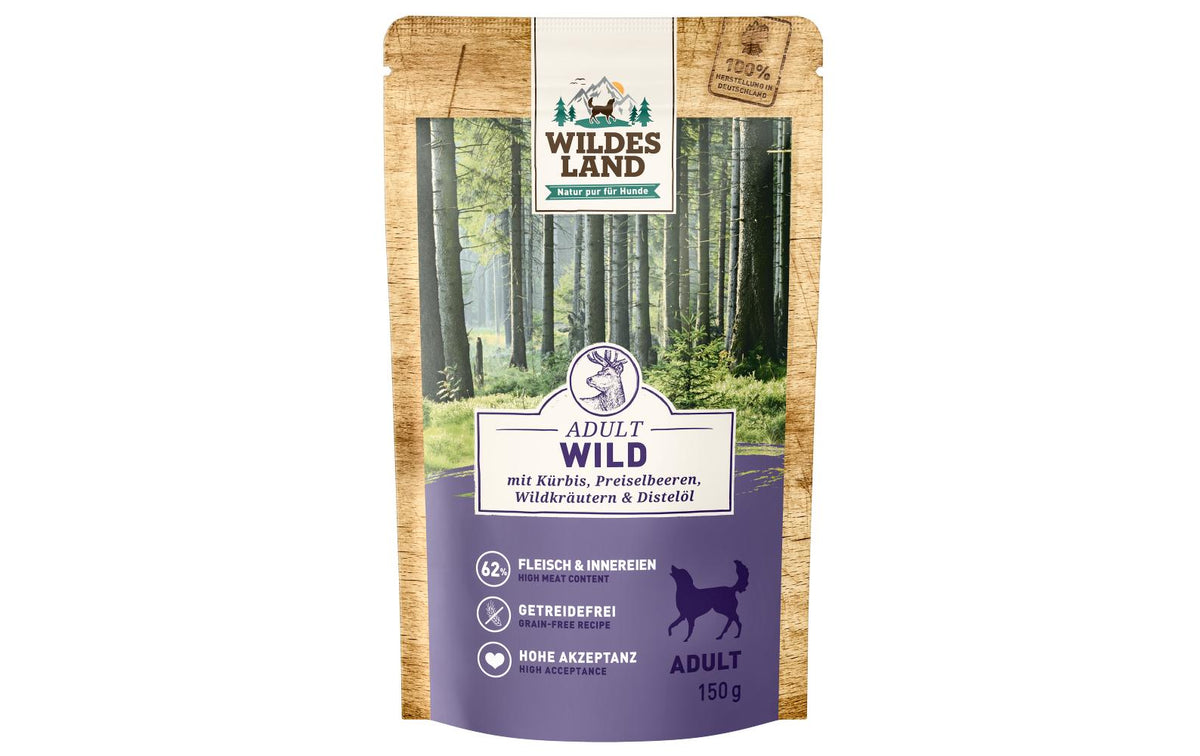 Wildesland Dog Adult Wild & Kürbis