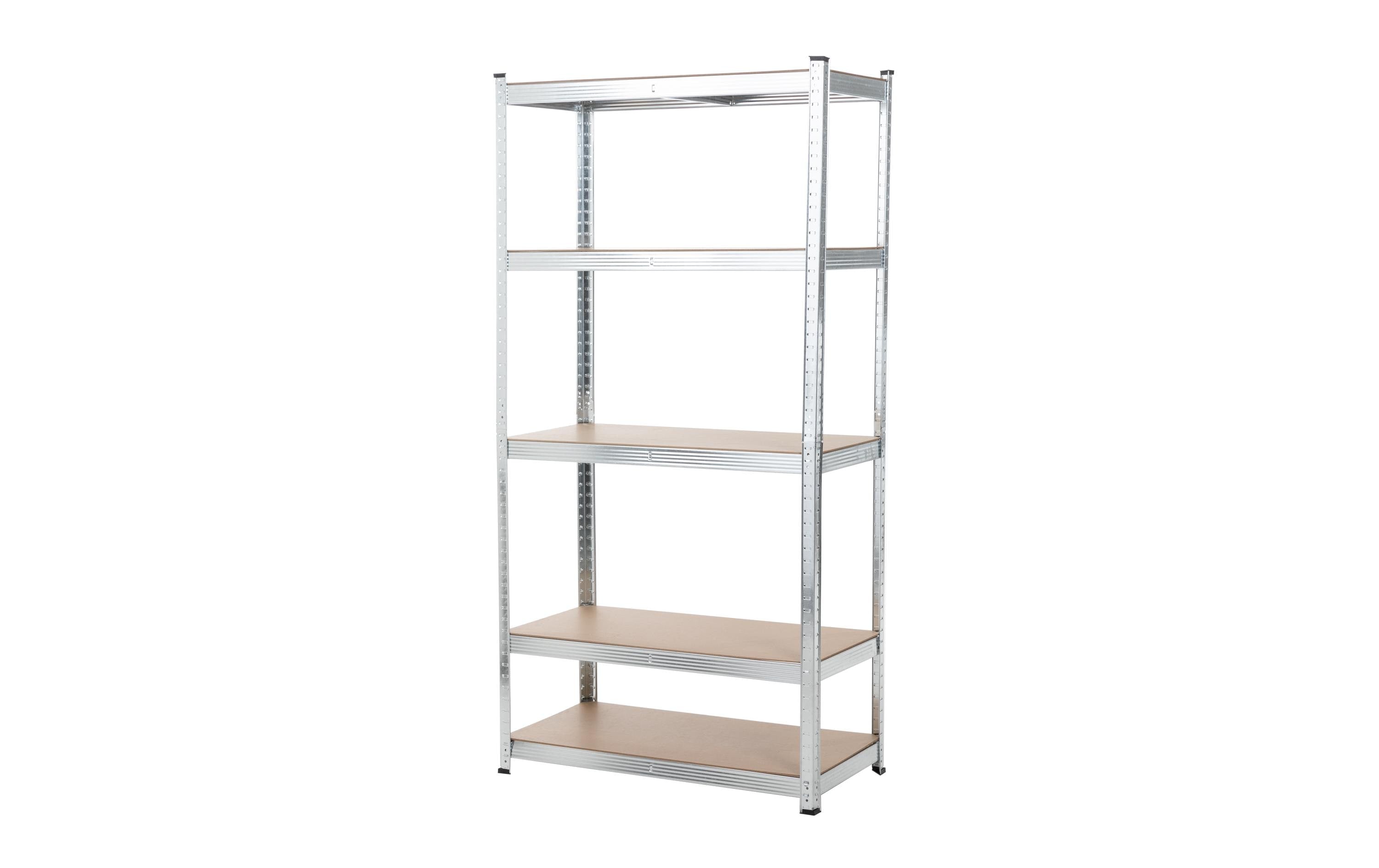 STRUCT, Schwerlastregal B100 mit 5 Tablaren