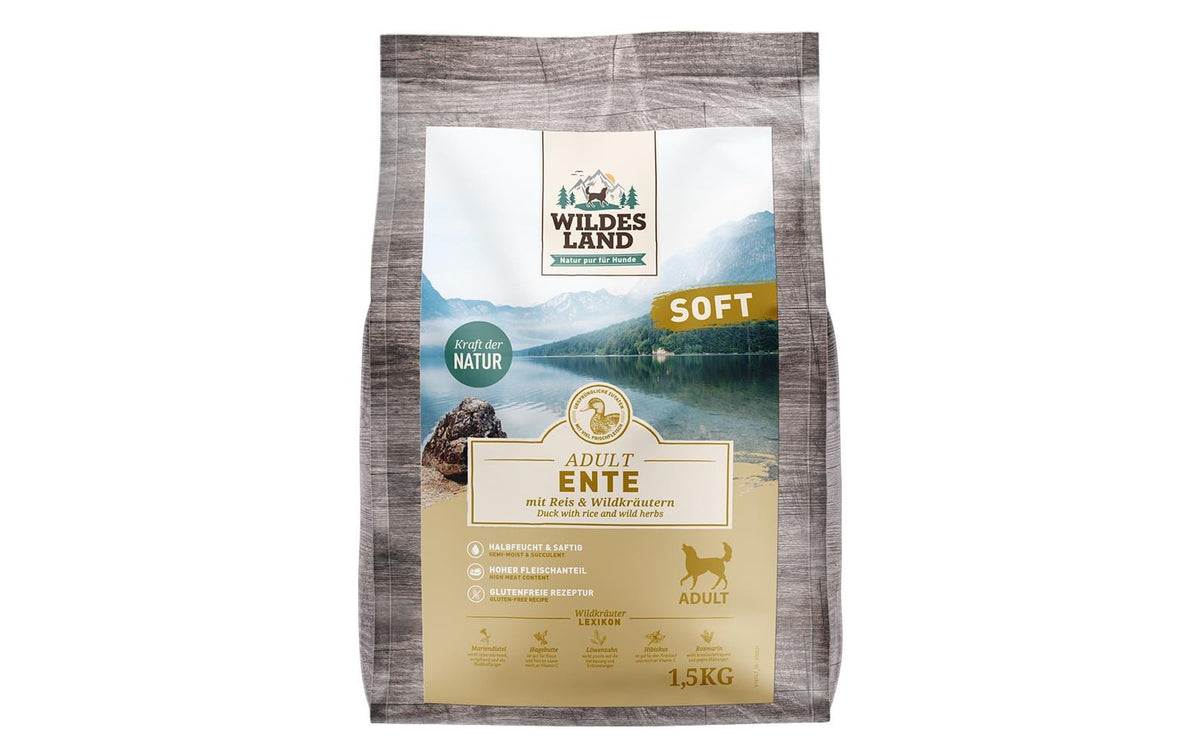 Wildesland Dog Adult Soft Ente & Reis