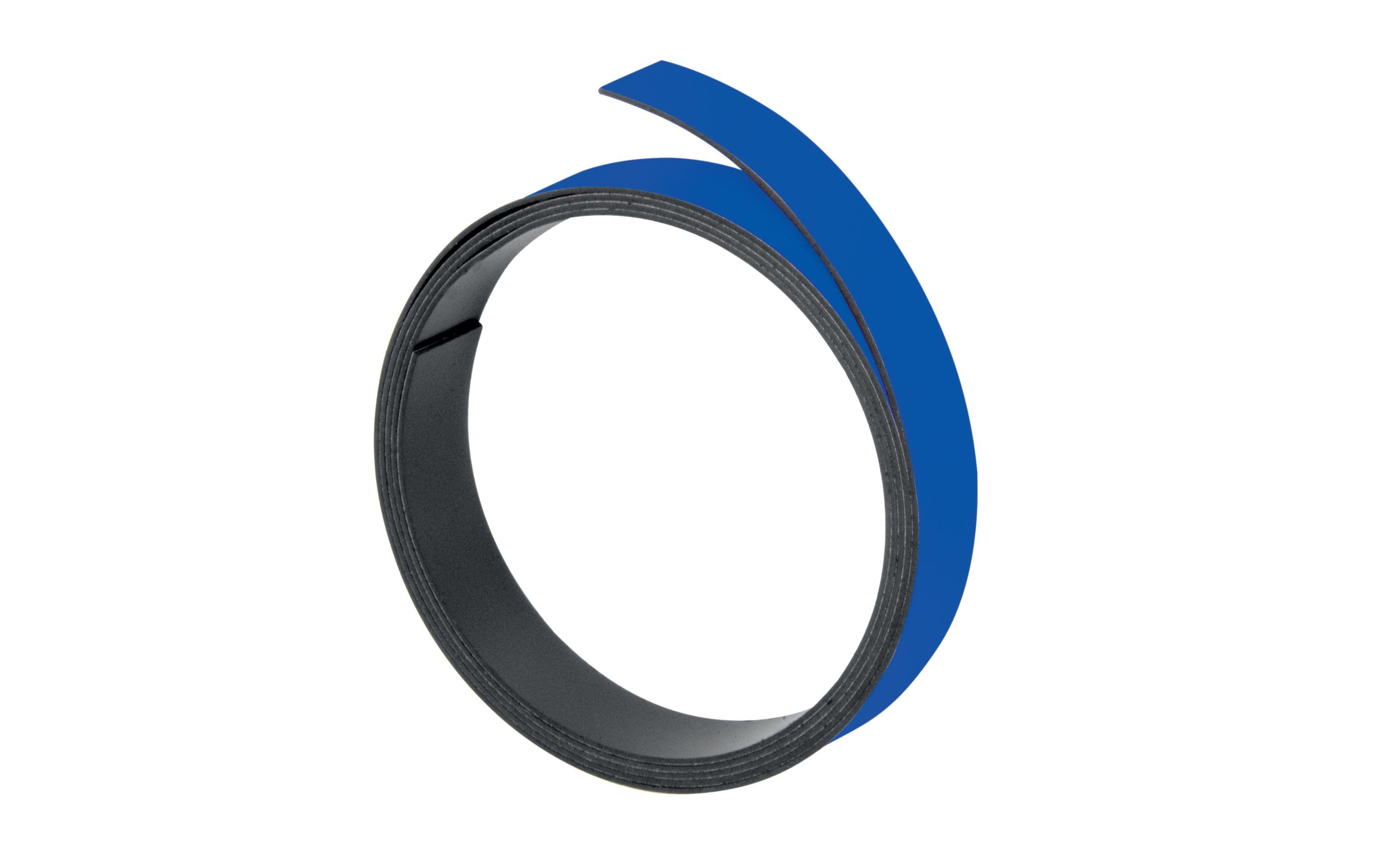 FRANKEN Magnetband, 100 cm x 5 mm, blau