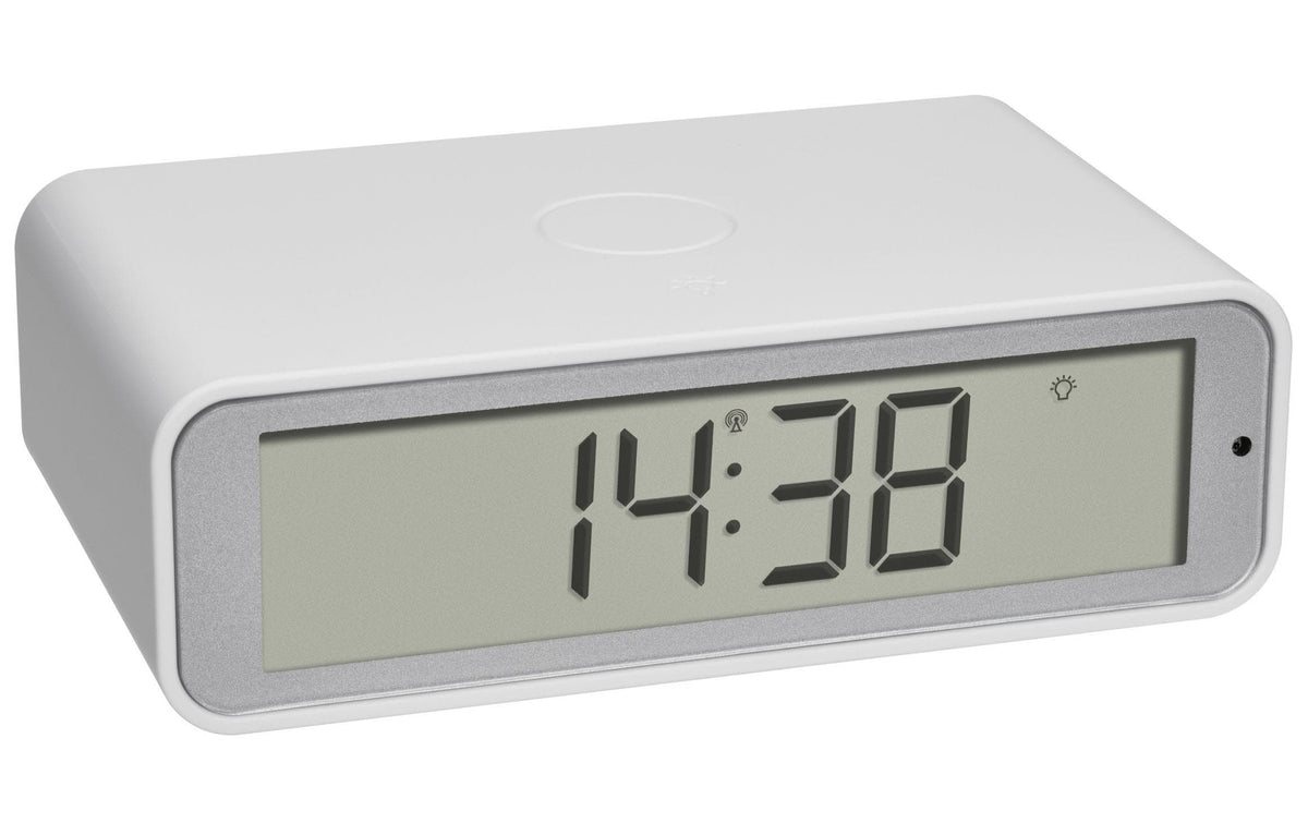 TFA Dostmann, Funkwecker Twist Weiss