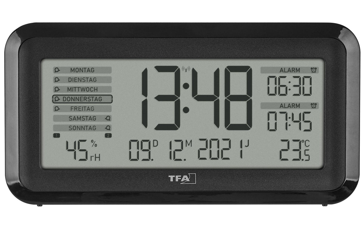 TFA Boxx2 Funk-Wecker