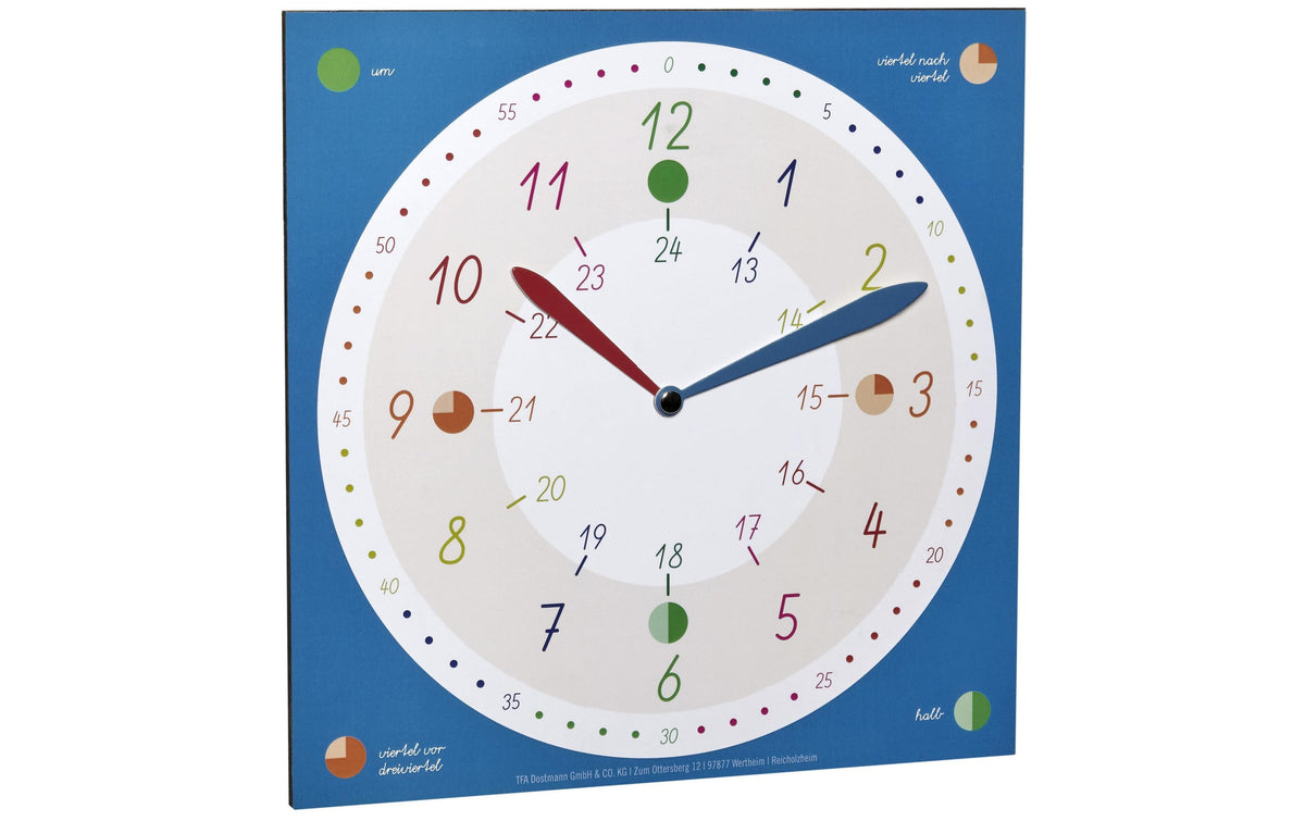 TFA TICK & TACK Kinder-Lernuhr