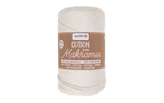 Glorex, Wolle Makramee Cotton 2 mm, 250g, C