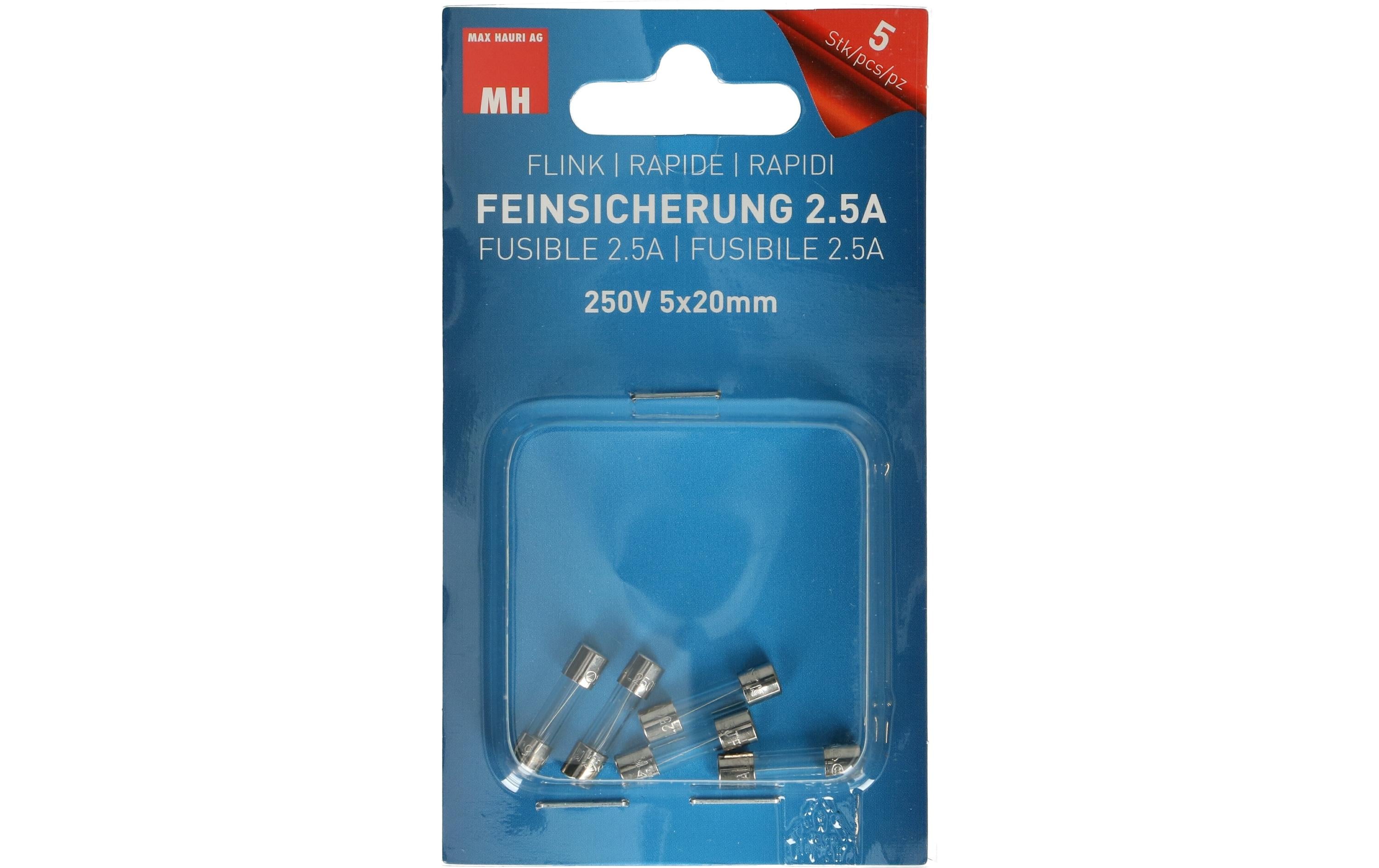Max Hauri Feinsicherung 2.5A  250V 5x20mm